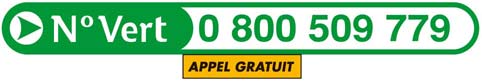 Numro vert 0800 509 779